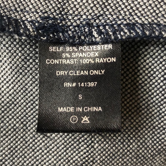 ASTR open cardigan window pane charcoal pockets S - Picture 7 of 7